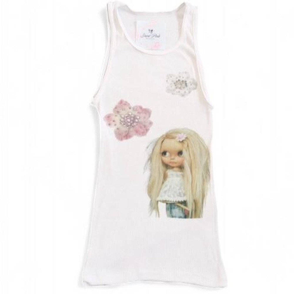 Y2k Blythe doll coquette tank